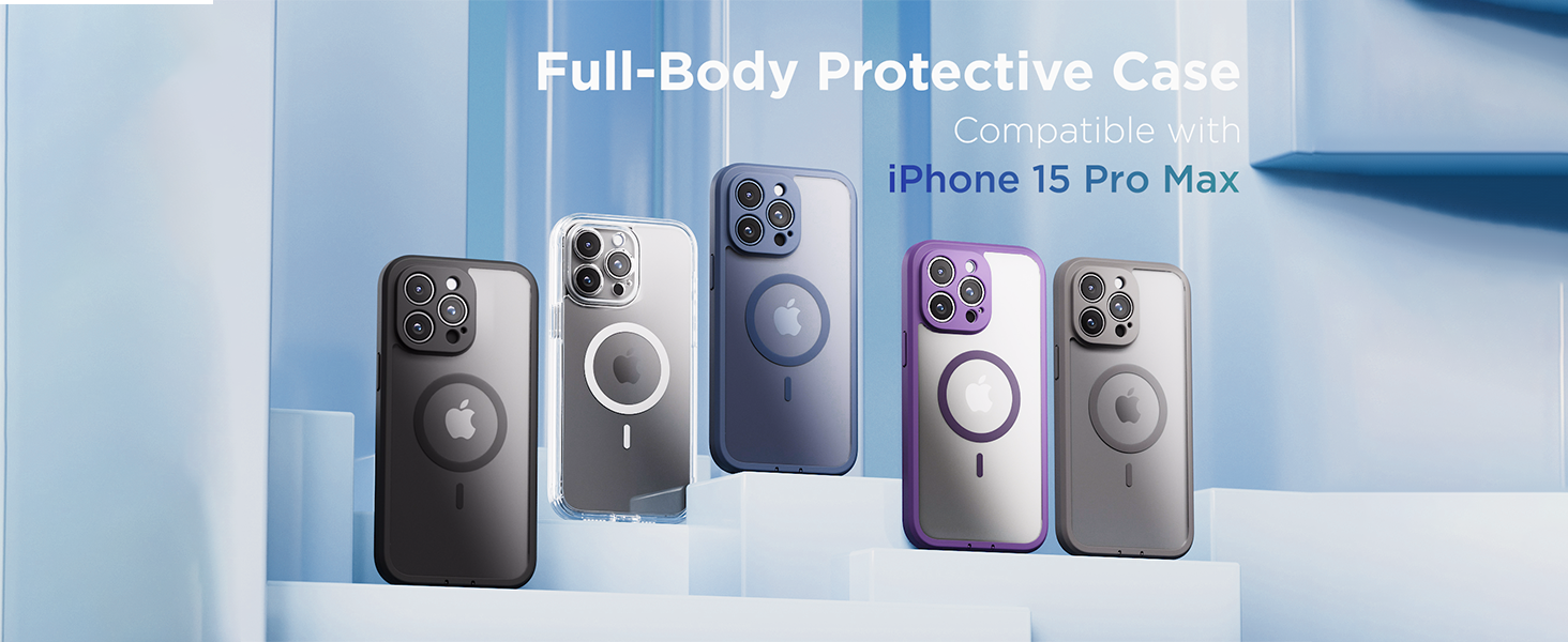 Amazon.com: TIESZEN for iPhone 15 Pro Max Case, Compatible with